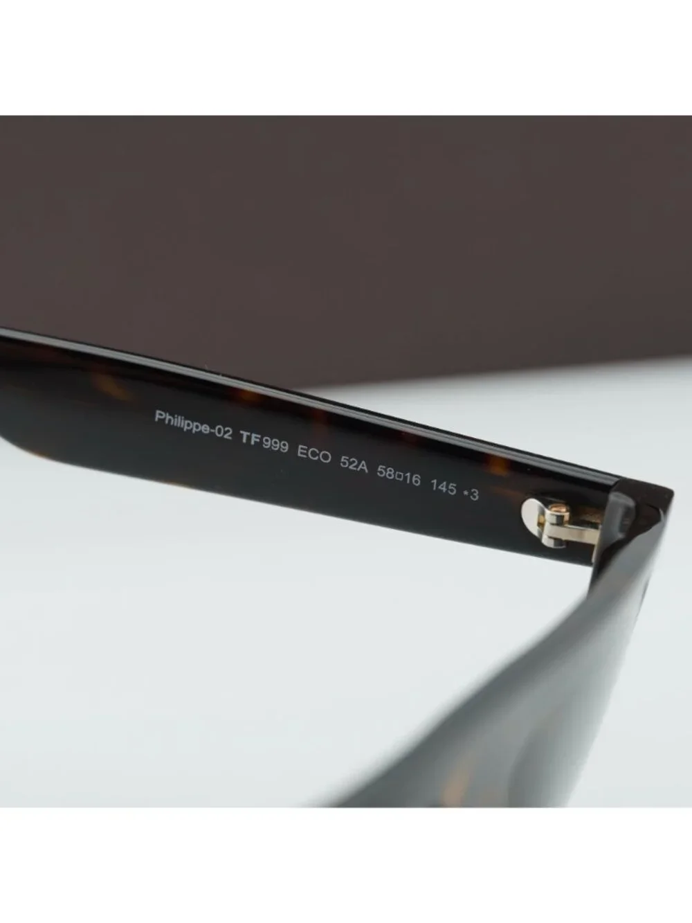 Tom Ford Philippe-02 FT0999 52A Square Sunglasses - Havana / Smoke